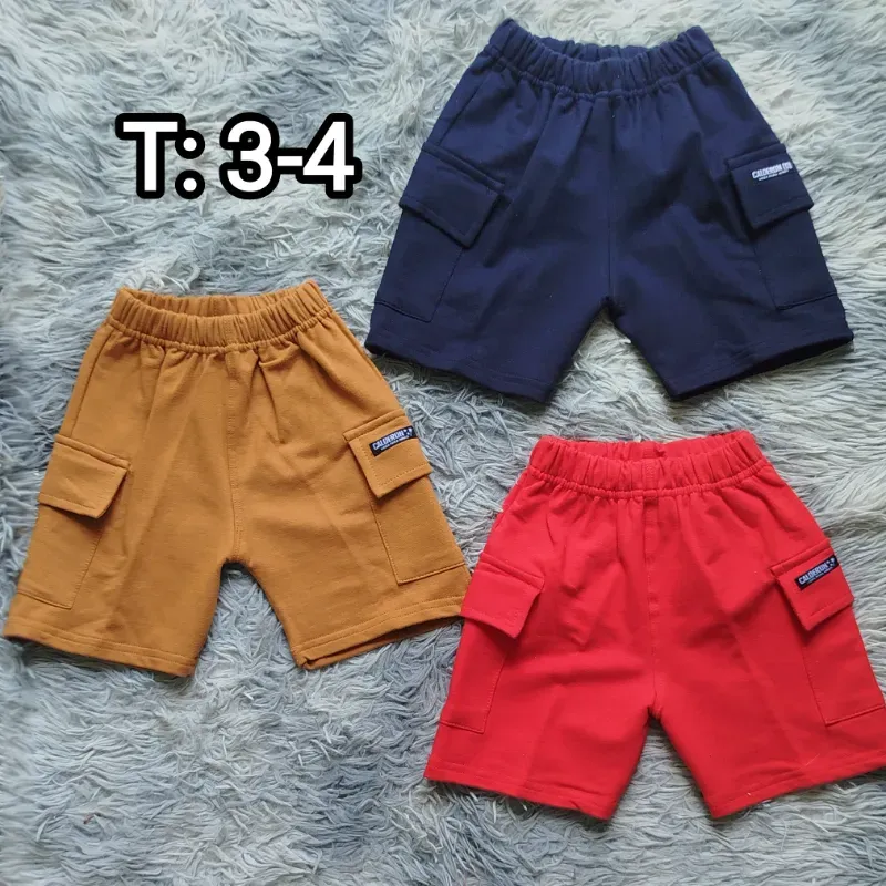 Shorts de felpa.
