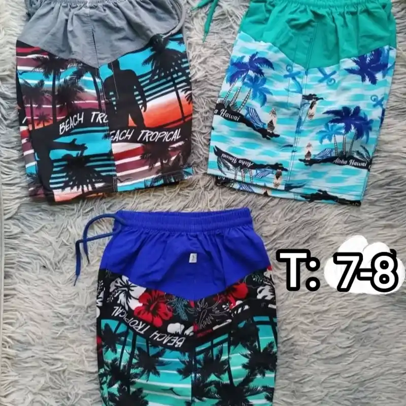 Shorts estampados para el verano.
