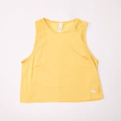 Sleeveless Meshdrop Amarilla