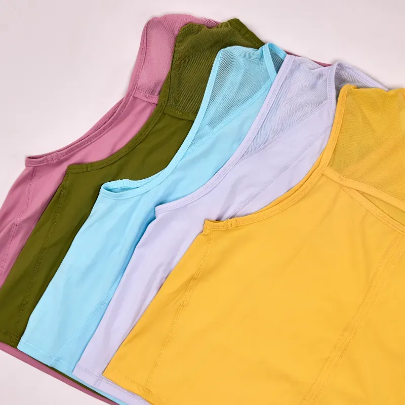 Sleeveless Meshdrop Verde