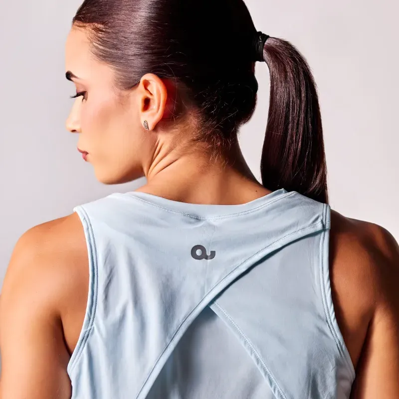 Sleeveless Tshirt Reflexa Azul