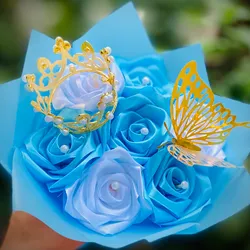 Azul con corona 👑 