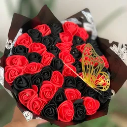 Ramo de 50 rosas ❤️🖤
