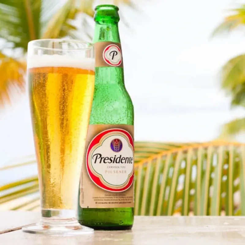 Cerveza Presidente 