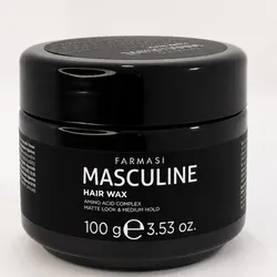 Cera fijadora para el cabello de hombre