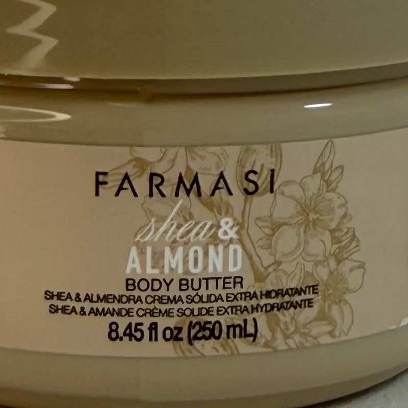 Crema de almendra y karité