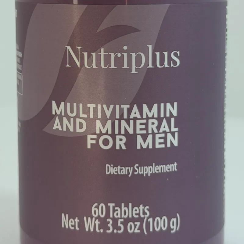 Multivitaminas y minerales para hombres