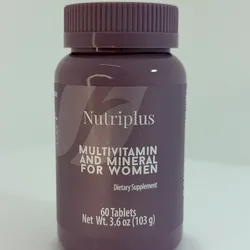 Multivitaminas y minerales para mujer