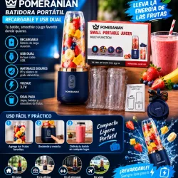 Batidora recargable portátil