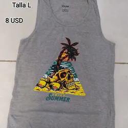 Camiseta sin mangas 