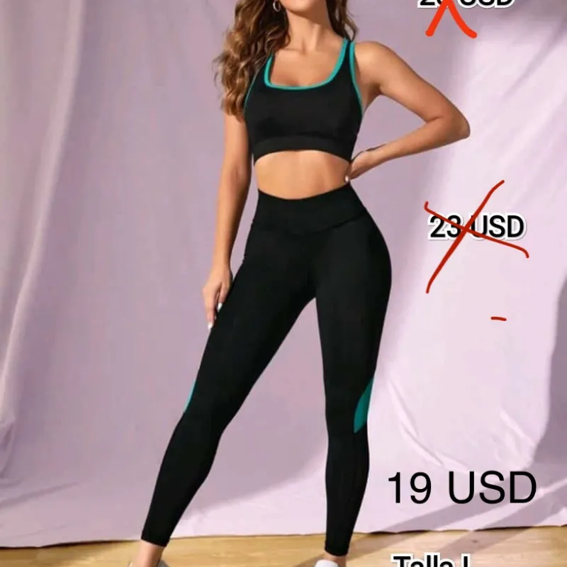 Conjunto deportivo talla L