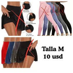 Licras Largas y sayas deportivas talla M