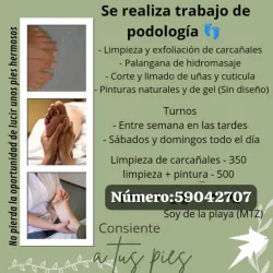 Limpieza de carcañales