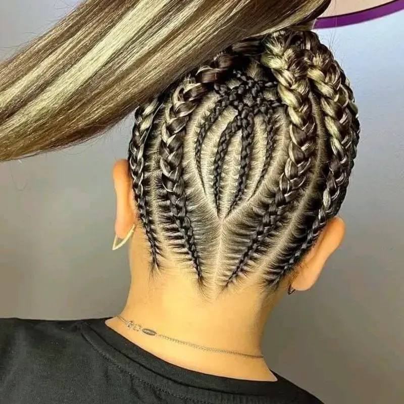 Ponytail braids