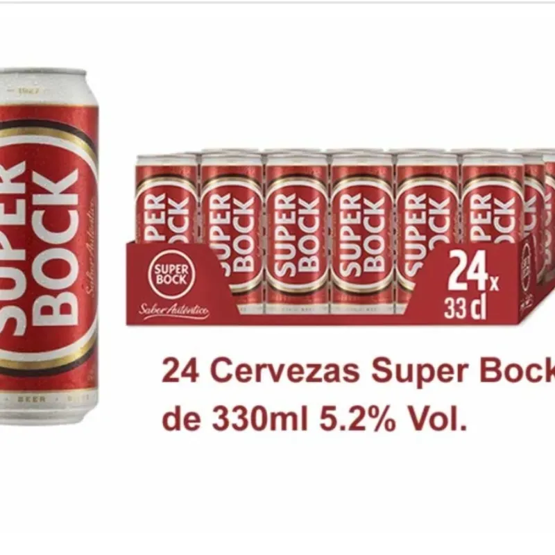 Cerveza Super Bock 