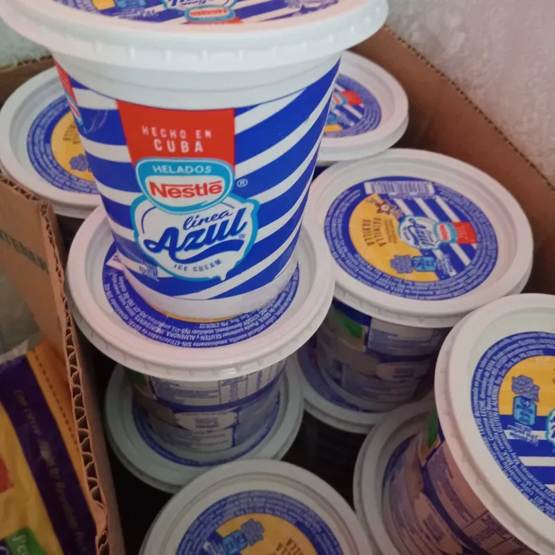 Pote helado Nestlé 