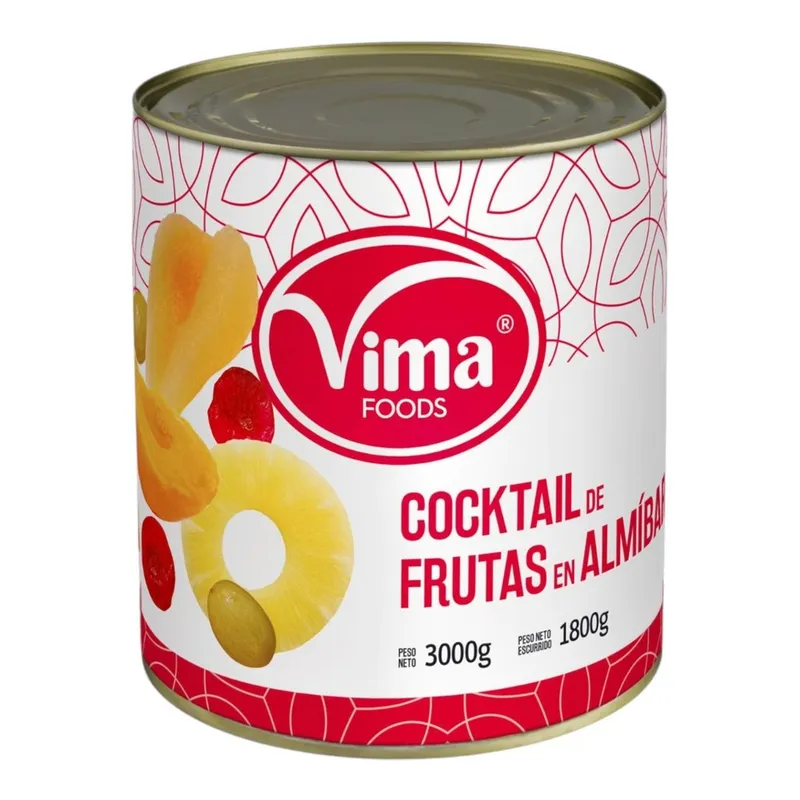 Cóctel de frutas en almíbar Vima 3 kg