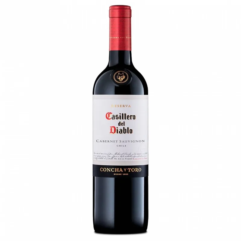 Vino tinto Casillero del Diablo