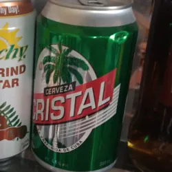 Cerveza Cristal lata