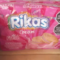 Paquete de galletas Rikas de 12und