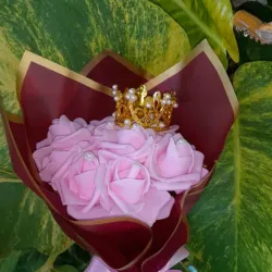 Ramos de rosas de foami 5 rosas 