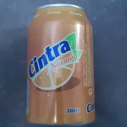 Refresco de Lata Naranja