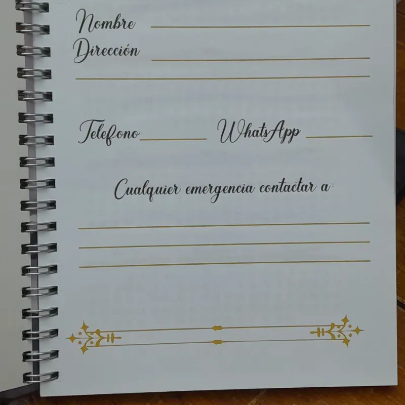 Agendas para citas Cejas y pestañas.