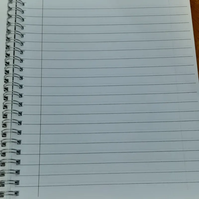 Libretas tamaño estándar. 