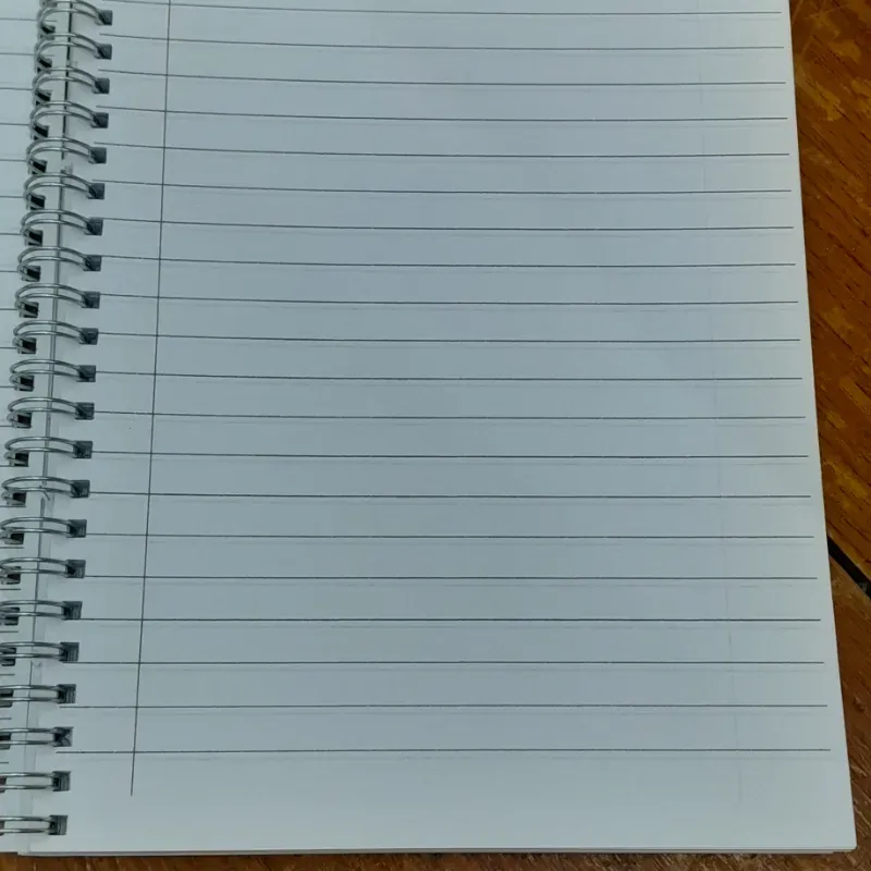 Libretas tamaño estándar.