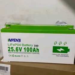 Baterías 25.6v 100 amp.