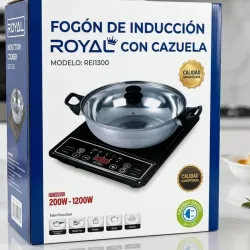Fogón de Inducción con cazuela.