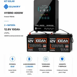 ☀️KIT SOLAR 4kw  110v