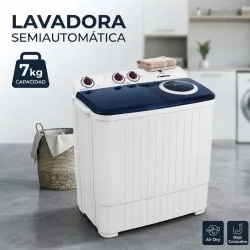 Lavadora semiautomática