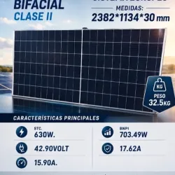 Paneles longi 615w