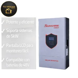‼️Rebaja‼️ 🎛Inversor Híbrido 5k