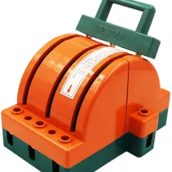 CUCHILLA MANUAL DOBLE TIRO 3P/100A