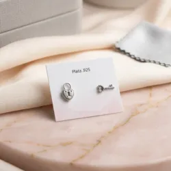 Aretes candado llave 🔐
