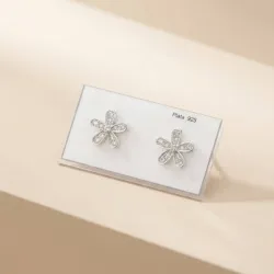 aretes flor