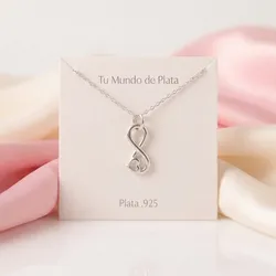 Cadena Infinito y corazón