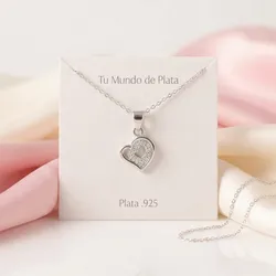 Cadena de corazón