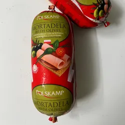 Mortadella con aceitunas