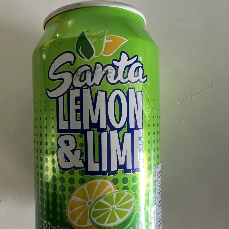 Refresco gaseado de limón 