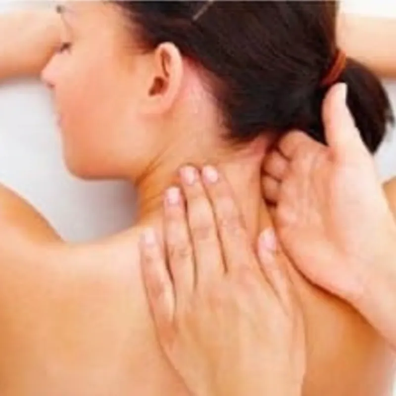 Masaje de espalda descontracturante