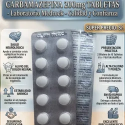 Carbamazepina (10,200mg)