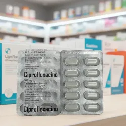 💊CIPROFLOXACINO 500MG 10T (VENCE 2-26)(REBAJADO X SU FECHA DE VENCIMIENTO)