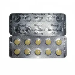 QUETIAPINA 100MG 10 PASTILLAS (VENCE 8-27)