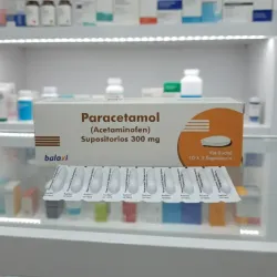 Supositorios de paracetamol 300mg (*10 supositorios*)(vence 09/2026)