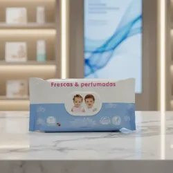 TOALLITAS HUMEDAS PERFUMADAS(80 UNIDADES)