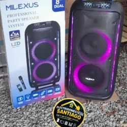 BOCINA PROFESIONAL 8" Dual Milexus ML-SPK-332