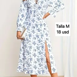Vestido elegante mangas largas